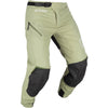 Studio photo on a white background of Klim XC Pro Pants; showing panel layout, seams, and overall cut; SKU 5021-001-028-360; Colors: Oil Green, Asphalt