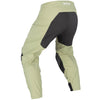 Clean studio shot of Klim XC Pro Pants; showing panel layout, seams, and overall cut; SKU 5021-001-028-360; Colors: Oil Green, Asphalt; Sizes: 28-40