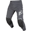 Professional studio photo of Klim XC Pro Pants; showing panel layout, seams, and overall cut; SKU 5021-001-028-360; Colors: Oil Green, Asphalt