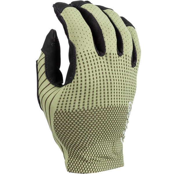 Professional studio photo of Klim XC Pro Gloves; showing stitching detail and grip areas; SKU 5022-001-120-359; Sizes: S-3XL