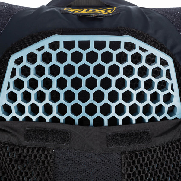 Professional studio photo of Klim Altitude Jacket (Womens); showing outer material, seams, and closures; SKU 5093-004-110-000; Sizes: XS-2XL