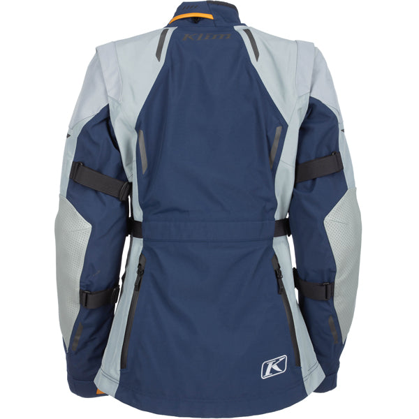Clean studio shot of Klim Altitude Jacket (Womens); showing outer material, seams, and closures; SKU 5093-004-110-000; Sizes: XS-2XL