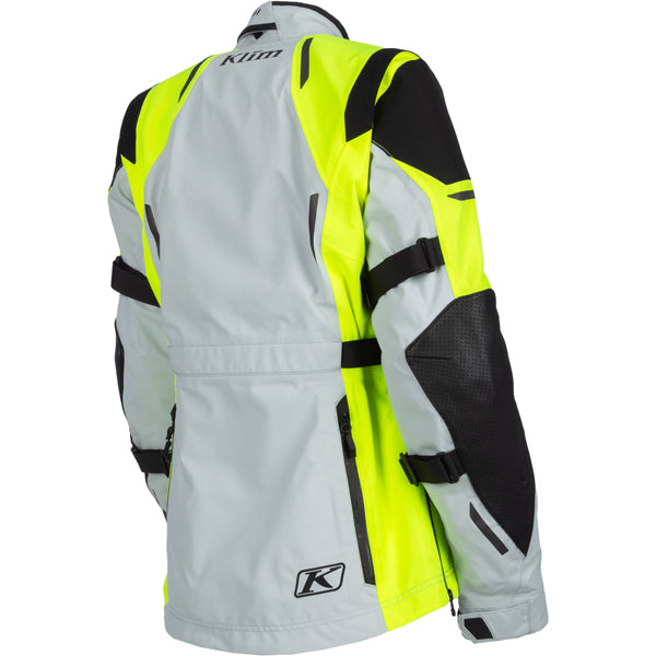Studio photo on a white background of Klim Altitude Jacket (Womens); showing outer material, seams, and closures; SKU 5093-004-110-000; Sizes: XS-2XL