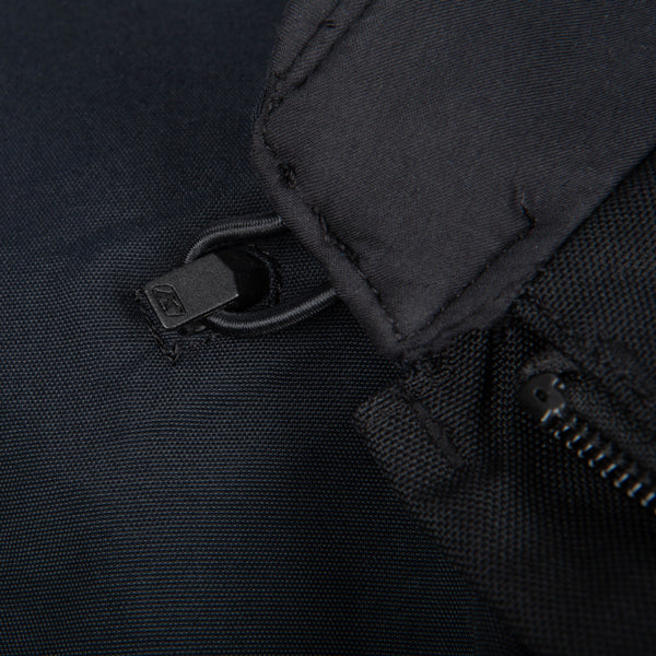 Clean studio shot of Klim Latitude Jacket; showing outer material, seams, and closures; SKU 5146-005-120-000; Sizes: S-4XL