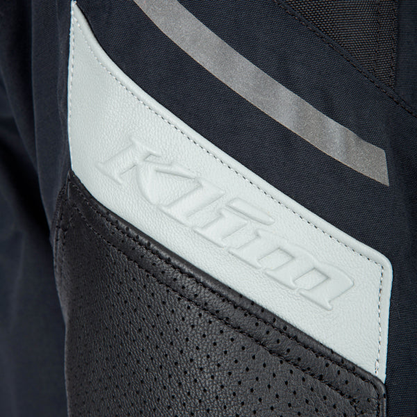 Crisp studio image on a white background of Klim Latitude Jacket; showing outer material, seams, and closures; SKU 5146-005-120-000; Sizes: S-4XL