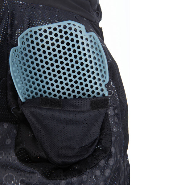 High-resolution studio image of Klim Latitude Jacket; showing outer material, seams, and closures; SKU 5146-005-120-000; Sizes: S-4XL