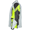 Crisp studio image on a white background of Klim Latitude Jacket; showing outer material, seams, and closures; SKU 5146-005-120-000; Sizes: S-4XL