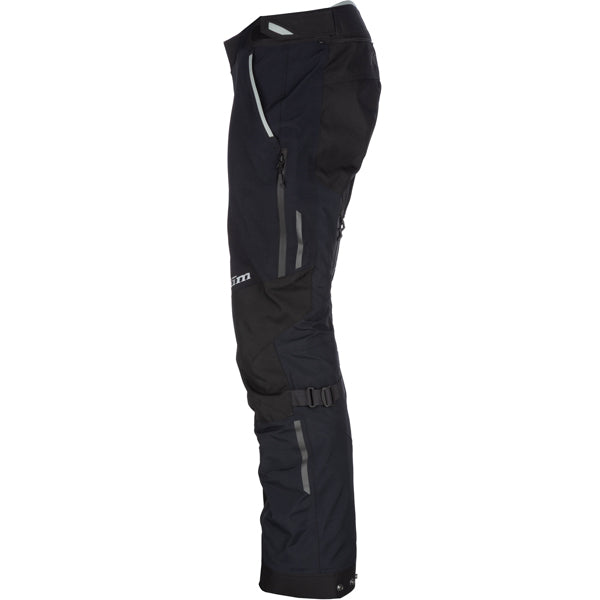 Studio photo on a white background of Klim Latitude Pants; showing panel layout, seams, and overall cut; SKU 5147-005-030-000