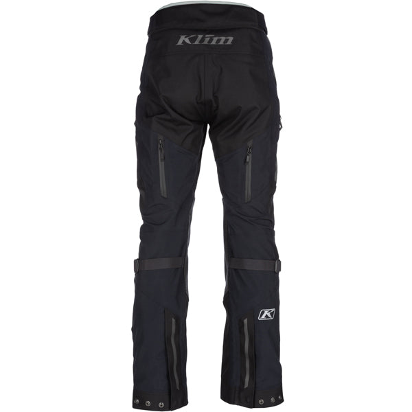Clean studio shot of Klim Latitude Pants; showing panel layout, seams, and overall cut; SKU 5147-005-030-000