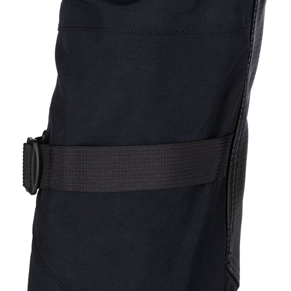 Clean studio shot of Klim Latitude Pants; showing panel layout, seams, and overall cut; SKU 5147-005-030-000