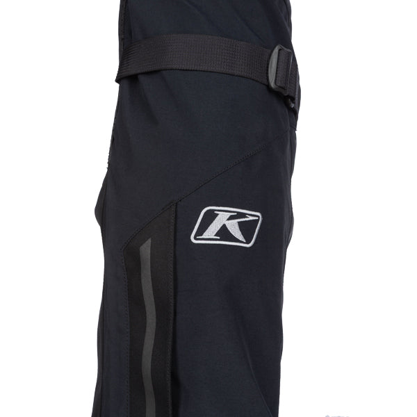 Professional studio photo of Klim Latitude Pants; showing panel layout, seams, and overall cut; SKU 5147-005-030-000