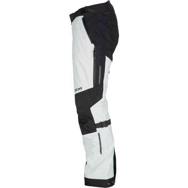 Clean studio shot of Klim Latitude Pants; showing panel layout, seams, and overall cut; SKU 5147-005-030-000