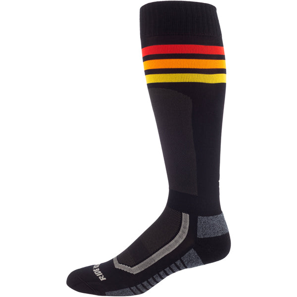 Crisp studio image on a white background of Klim Aggressor Vented Socks; showing overall shape and visible design details; SKU 6004-003-120-001