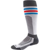 Clean studio shot of Klim Aggressor Vented Socks; showing overall shape and visible design details; SKU 6004-003-120-001; Sizes: S-XL