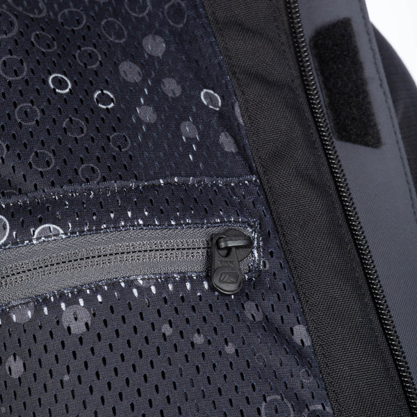 Clean studio shot of Klim Carlsbad Jacket; showing outer material, seams, and closures; SKU 6029-003-120-001; Sizes: S-3XL