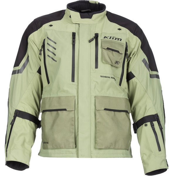 Clean studio shot of Klim Carlsbad Jacket; showing outer material, seams, and closures; SKU 6029-003-120-001; Sizes: S-3XL
