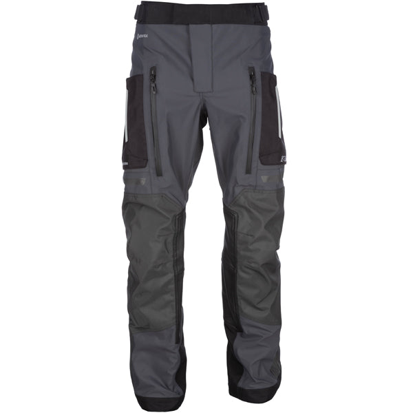 Studio photo on a white background of Klim Carlsbad Pants; showing panel layout, seams, and overall cut; SKU 6030-003-030-001
