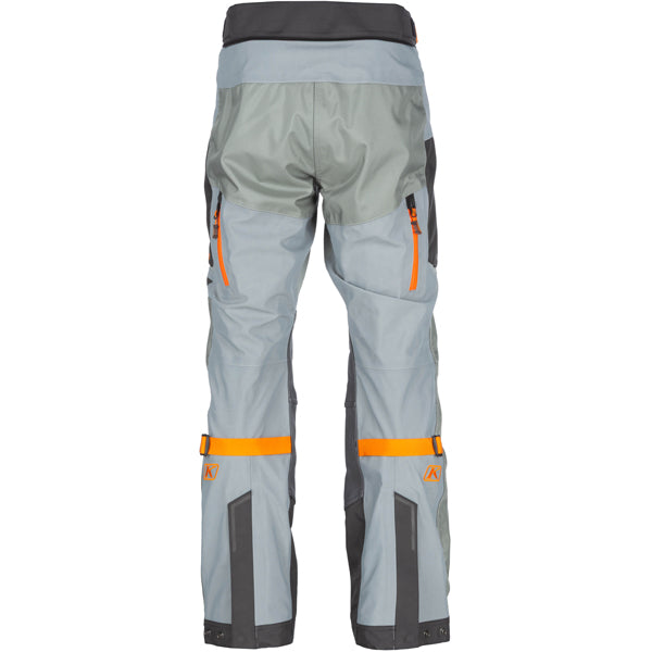 Studio photo on a white background of Klim Carlsbad Pants; showing panel layout, seams, and overall cut; SKU 6030-003-030-001