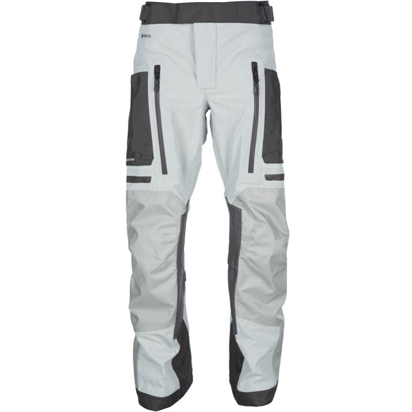 Clean studio shot of Klim Carlsbad Pants; showing panel layout, seams, and overall cut; SKU 6030-003-030-001