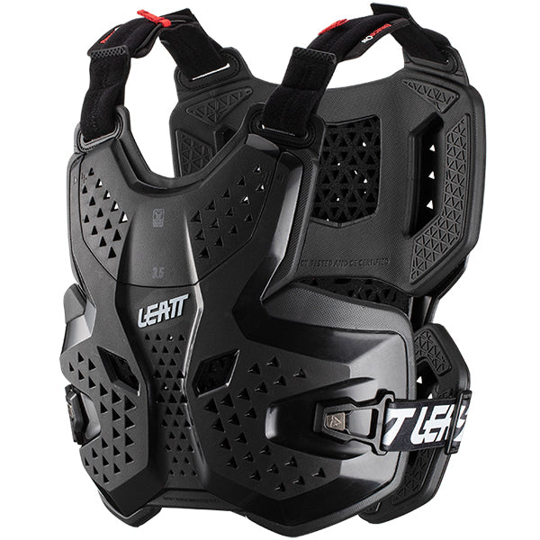 Detailed product image of Leatt, 3.5 Chest Protector in Black, Colors: Black, Red, Royal, White