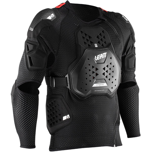 Studio product image of Leatt, 3DF Airfit Hybrid Body Protection in Black, Sizes: 2-2, SKU: 5020004201