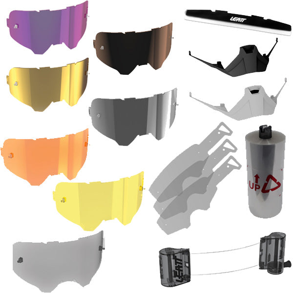 Product image of Leatt Goggle Accessories Main motocross goggles showing frame design, lens style, and colorway