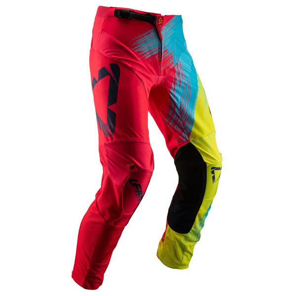 Studio product image of Leatt, GPX 2.5 Junior Pant (Youth) in Red/Lime, Colors: Black, Ink/Red, Red/Lime, Sizes: 18-26, SKU: 5019023264