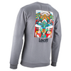 Studio product image of Leatt, Core Sweatshirt in Titanium, Sizes: 2-3, SKU: 5023047501
