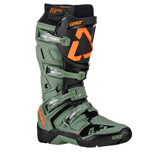 Detailed product image of Leatt, 4.5 HydraDri Boots in Cactus, Colors: Cactus, Graphene, Sizes: 7-13, SKU: 3023050555