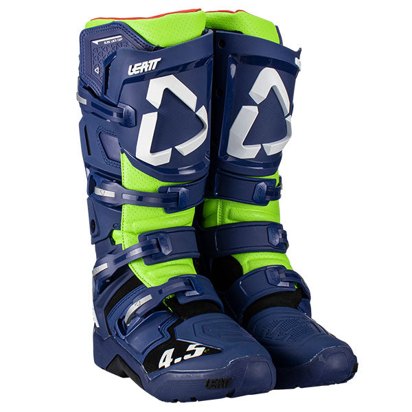 Image showing Leatt, 4.5 Enduro Boots in Blue, Sizes: 7-13, SKU: 3023050650
