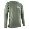 Product image of Leatt, Moto 4.5 Windblock Jersey in Black, Colors: Black, Cactus, Sizes: 2-3, SKU: 5023031400