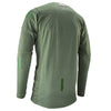 Studio product image of Leatt, Moto 4.5 Windblock Jersey in Black, Colors: Black, Cactus, Sizes: 2-3, SKU: 5023031400