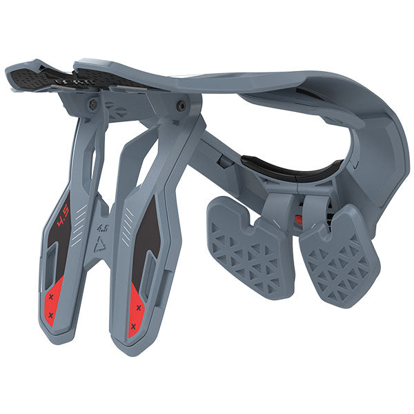 Product photo showing Leatt, 4.5 Neck Brace in Titanium, Sizes: 2-2, SKU: 1023050250