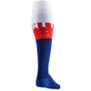 Detailed product image of Leatt, Moto Socks in Royal, Colors: Fuel, Royal, Zebra, Sizes: L/XL, S/M, SKU: 5023047050