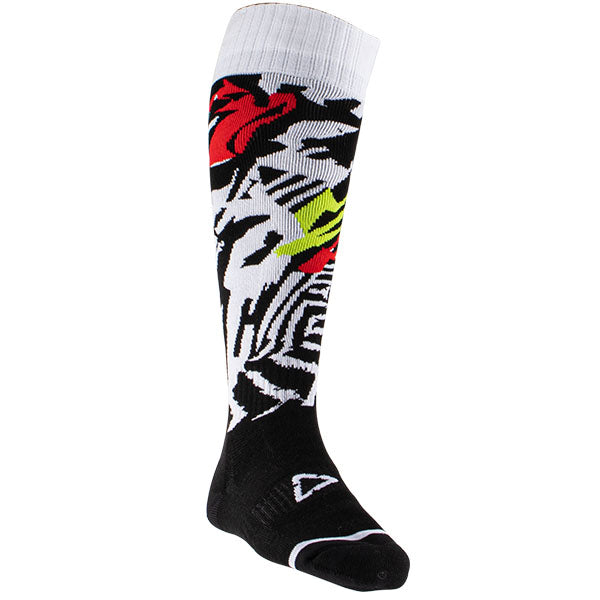 Image showing Leatt, Moto Socks, Colors: Fuel, Royal, Zebra, Sizes: L/XL, S/M, SKU: 5023047050