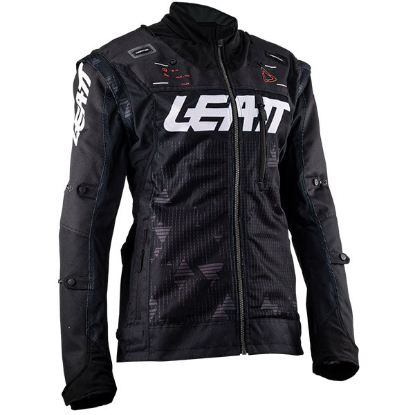 Image showing Leatt, Moto 4.5 X-Flow Jacket in Black, Sizes: 2-5, SKU: 5023030353