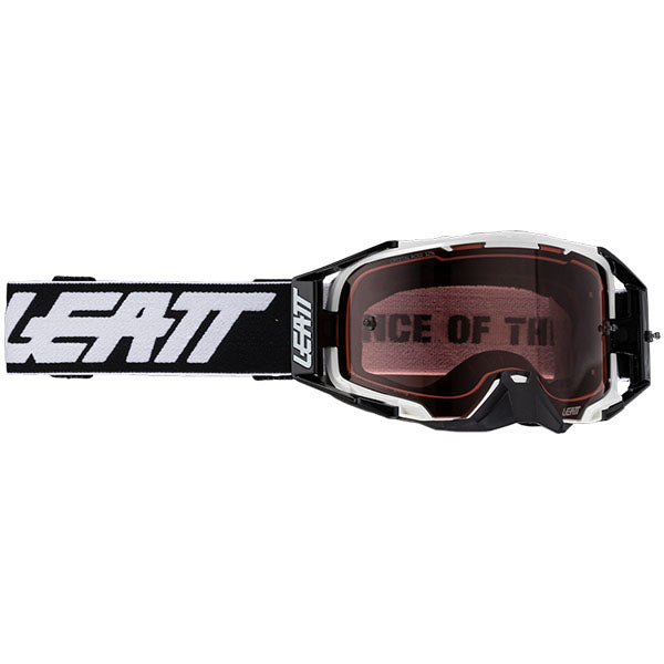 Product photo showing Leatt, Velocity 6.5 Cryztal Goggle in White Rose, Colors: Blue Purple, Lime Purple, Ruby Rose, White Rose, SKU: 8025200220