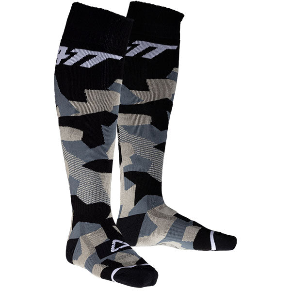 Image showing Leatt, Moto Socks, Colors: Flame, Forge, Ice, Stealth, Sizes: LG/XL, SM/MD