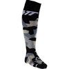 Product photo showing Leatt, Moto Socks, Colors: Flame, Forge, Ice, Stealth, Sizes: LG/XL, SM/MD