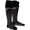 Product photo showing Leatt, Moto Socks, Colors: Flame, Forge, Ice, Stealth, Sizes: LG/XL, SM/MD