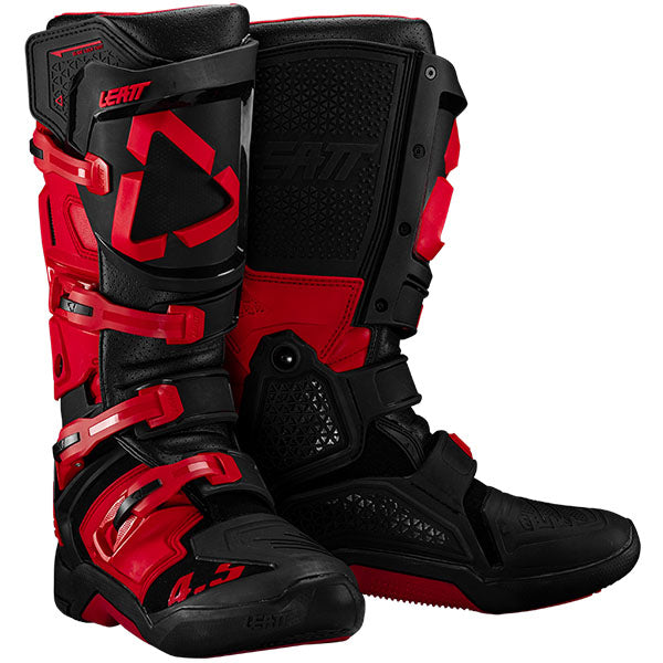 Detailed product image of Leatt, 4.5 Boots in Red, Sizes: 7-13, SKU: 3025400226
