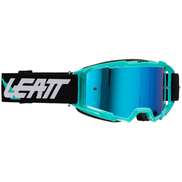 Image showing Leatt, Vizion 3.5 Iriz Goggle in Acid Blue, Colors: Acid Blue, Black Silver, Blue Red, Forge Silver, Green, Lime Red, Purple Silver, Teal Blue, SKU: 8025250160