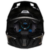 Image showing Leatt, Moto 9.5 Carbon V25 Helmet Kit in Carbon, Colors: Carbon, Carbon/White, Sizes: 2-2, SKU: 1025100124