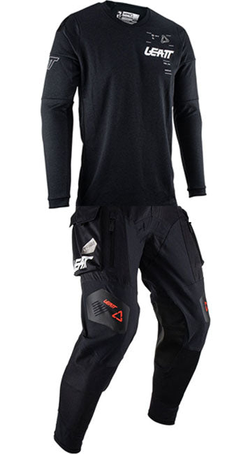 Product photo showing Leatt, Moto 4.5 Jersey, Pant Combo in Default Title, SKU: leatt-mx23-moto-45-wndblck-jrsy-hydradri-pnt
