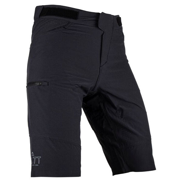 Image showing Leatt, Trail 3.0 Shorts (MTB) Mountain Bike in Black, Colors: Black, Teal, Sizes: 28-40, SKU: 5025104141