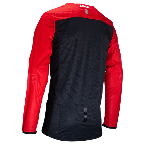 Detailed product image of Leatt, Moto 4.5 Enduro Jersey in MD, Colors: 2XL, 3XL, LG, MD, SM, XL, Sizes: Orange, Red, SKU: 5024080363