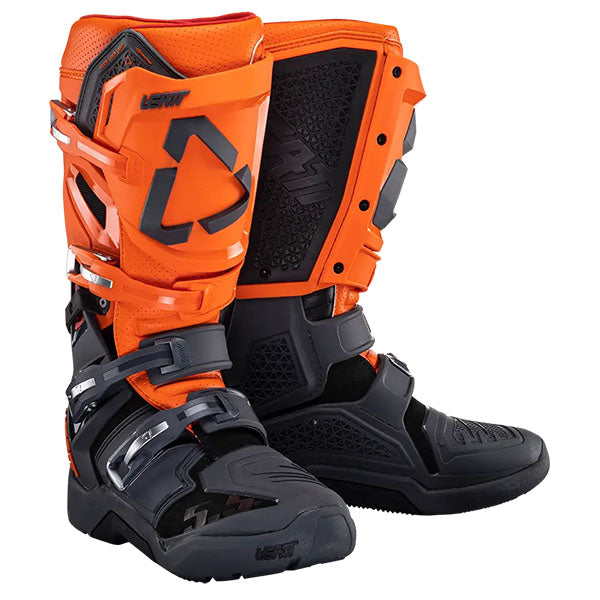 Product image of Leatt, 5.5 Flexlock Enduro Boots in Orange, Sizes: 7-13, SKU: 3024050180