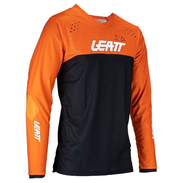 Product image of Leatt, Moto 4.5 Enduro Jersey in MD, Colors: 2XL, 3XL, LG, MD, SM, XL, Sizes: Orange, Red, SKU: 5024080363