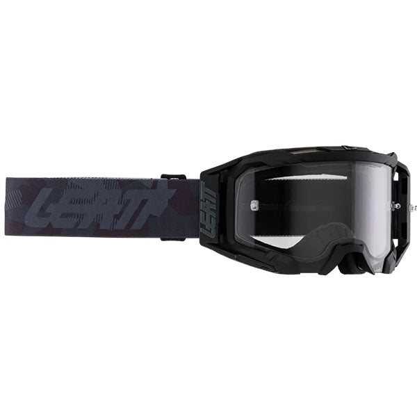 Product photo showing Leatt, Velocity 5.5 Goggle in Blue Light Grey, Colors: Blue Light Grey, Forge Rose, Stealth Light Grey, White Light Grey, SKU: 8024070340