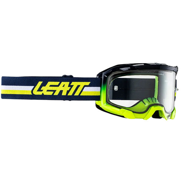 Detailed product image of Leatt, Velocity 4.5 Goggle in Blue Clear, Colors: Blue Clear, Forge Light Grey, Orange Clear, Red Light Grey, Royal Clear, UV Light Grey, SKU: 8024070580